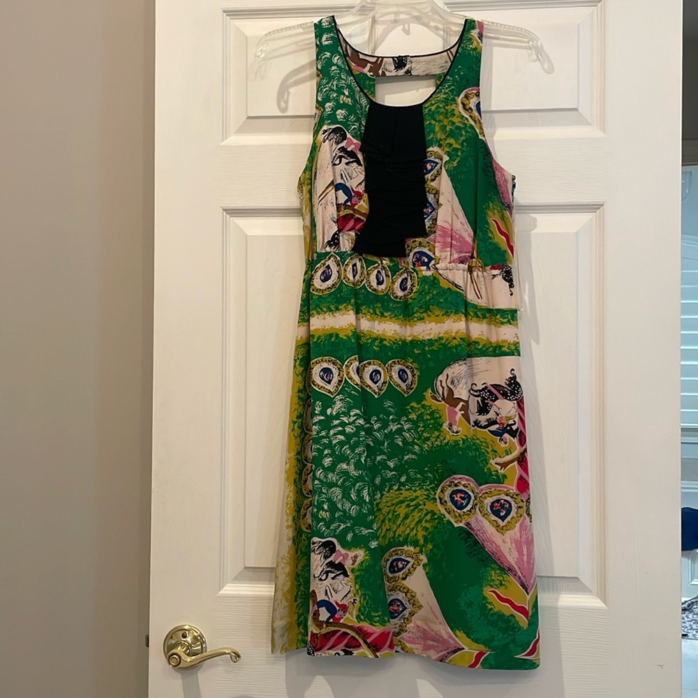 Moulinette Soers silk carousel dress | size 2
